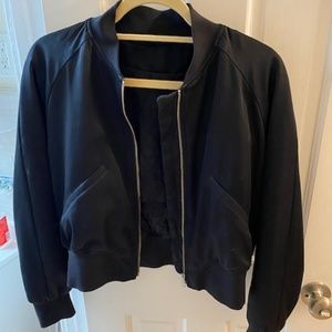 Black Bomber Jacket
